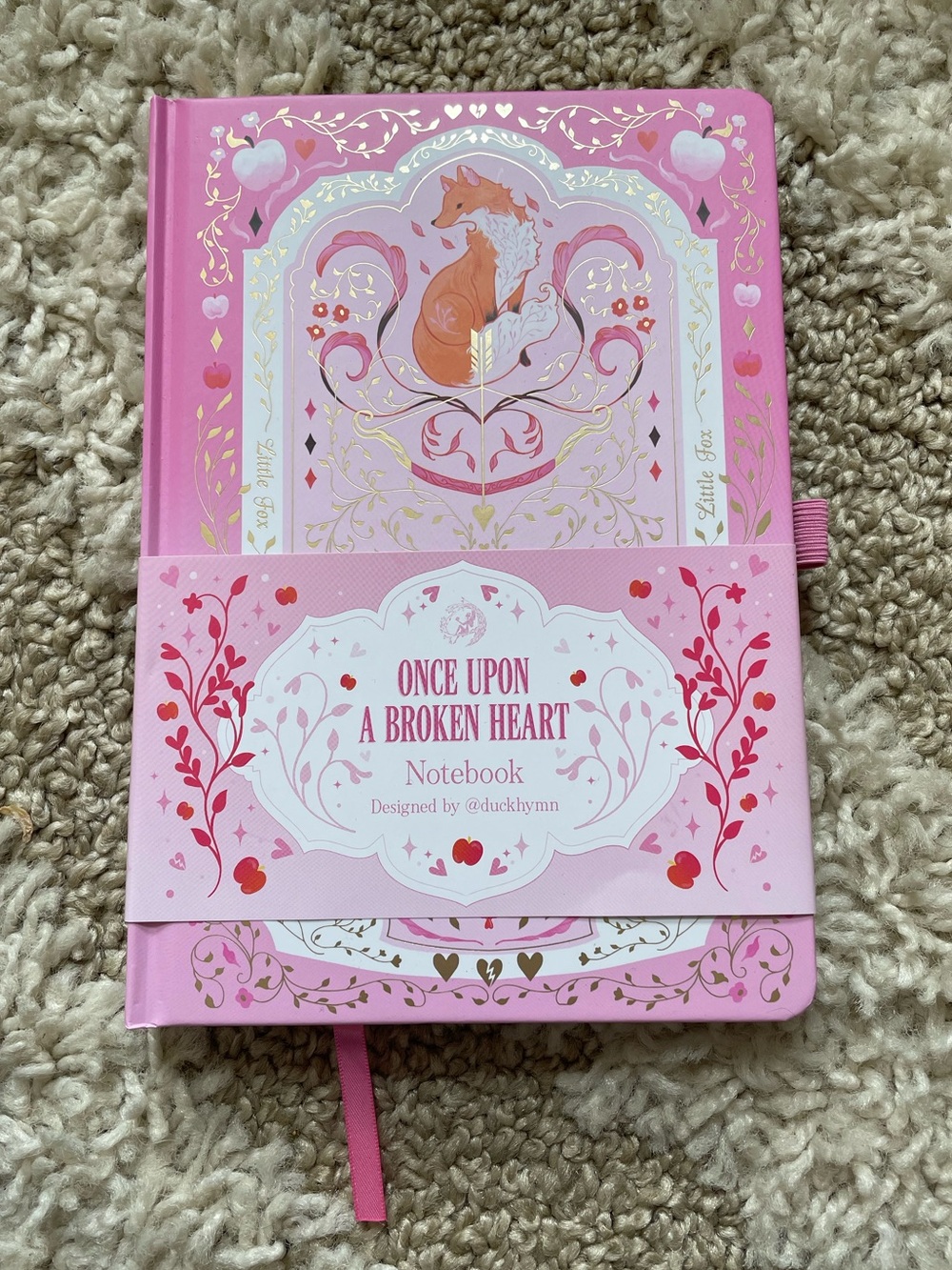 Once Upon A Broken Heart Notebook